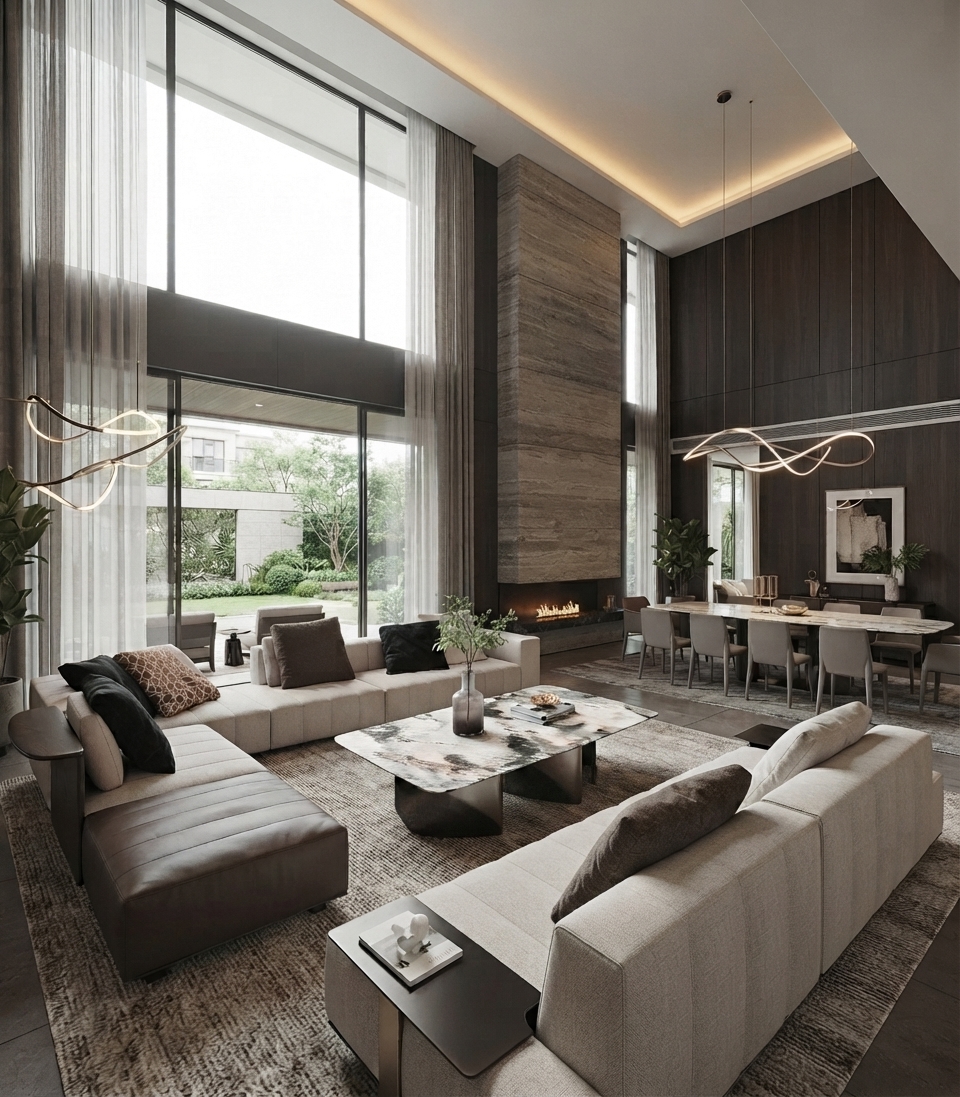 High‑End Modern Villa Furniture: Craft Your Dream Italian‑Inspired Private Retreat-DAISY HONG